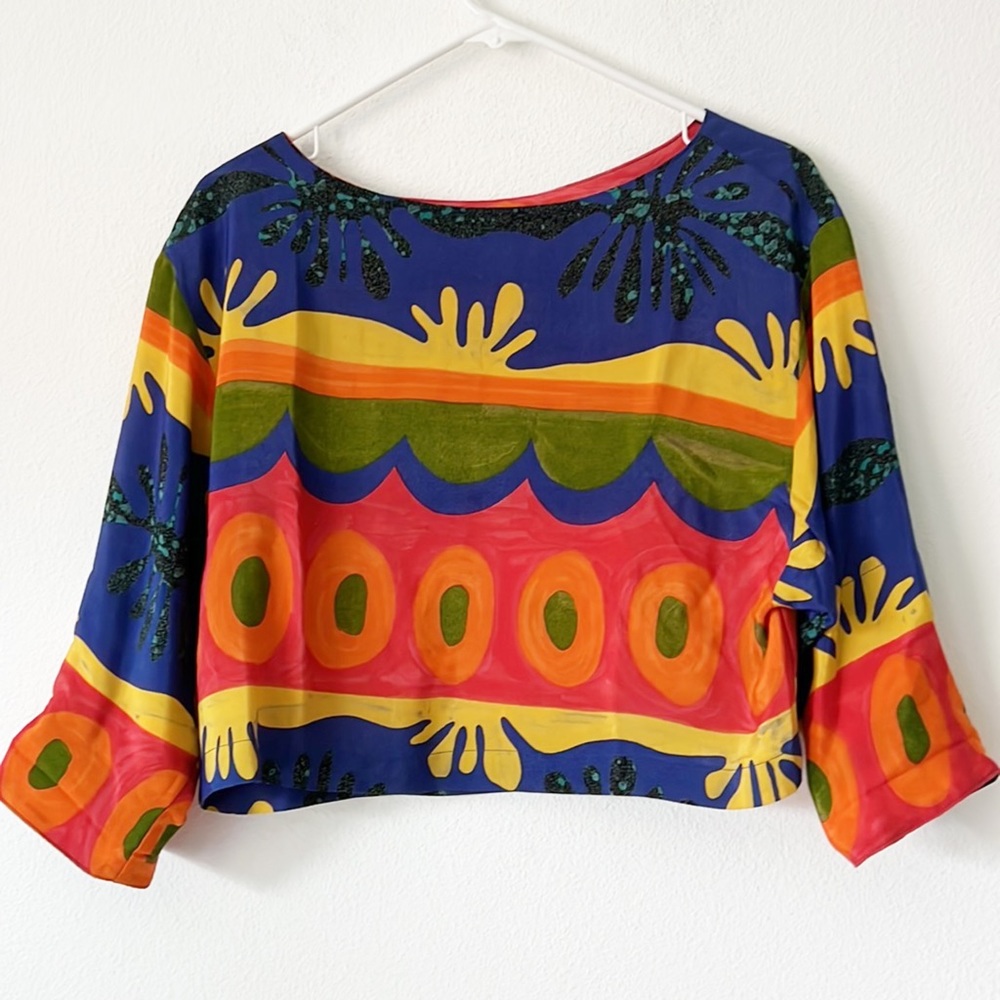 Vintage Platinum By Dorothy Schoelen Blouse